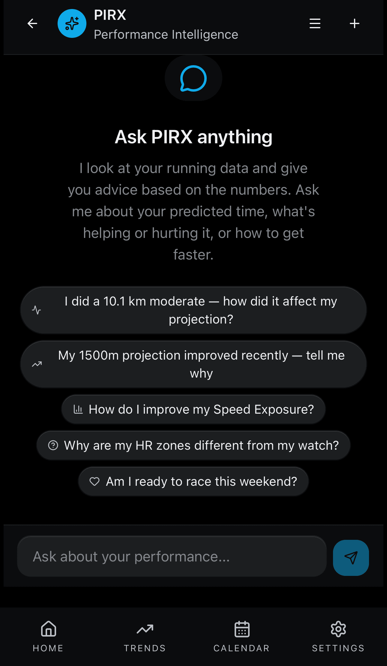 AI Chat screenshot