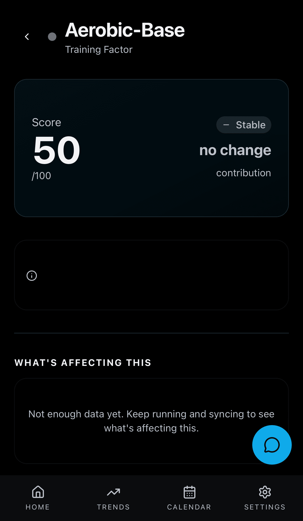 Driver Score History & Factors screenshot